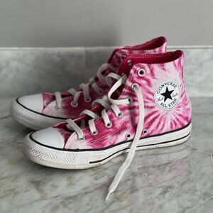 Tie Dye Converse High Top Sneakers